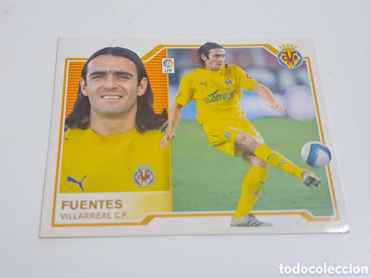 Cromos de f&uacute;tbol: CROMO LIGA 2007-08 07-08 FUENTES VILLARREAL CF EDICIONES ESTE NUNCA PEGADO TENGO M&Aacute;S MIRA MIS LOTES
