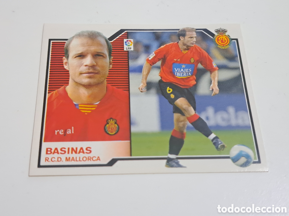 Cromos de f&uacute;tbol: CROMO LIGA 2007-08 07-08 BASINAS RCD MALLORCA EDICIONES ESTE NUNCA PEGADO TENGO M&Aacute;S MIRA MIS LOTES