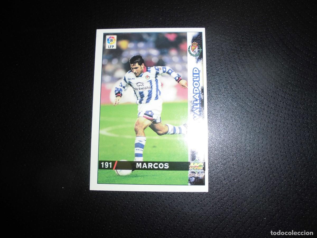 Cromos de f&uacute;tbol: MUNDICROMO - LAS FICHAS DE LA LIGA 1998 - 1999 / 98 - 99 - N&ordm; 191 - MARCOS - REAL VALLADOLID.