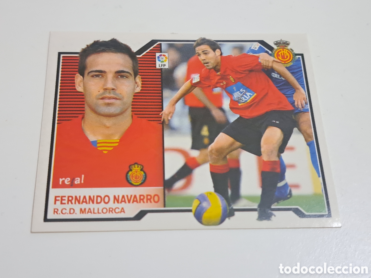Cromos de f&uacute;tbol: CROMO LIGA 2007-08 07-08 FERNANDO NAVARRO RCD MALLORCA EDICIONES ESTE NUNCA PEGADO