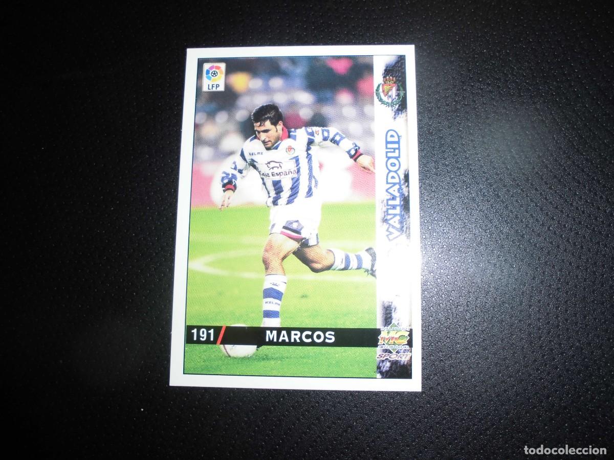 Cromos de f&uacute;tbol: MUNDICROMO - LAS FICHAS DE LA LIGA 1998 - 1999 / 98 - 99 - N&ordm; 191 - MARCOS - REAL VALLADOLID.
