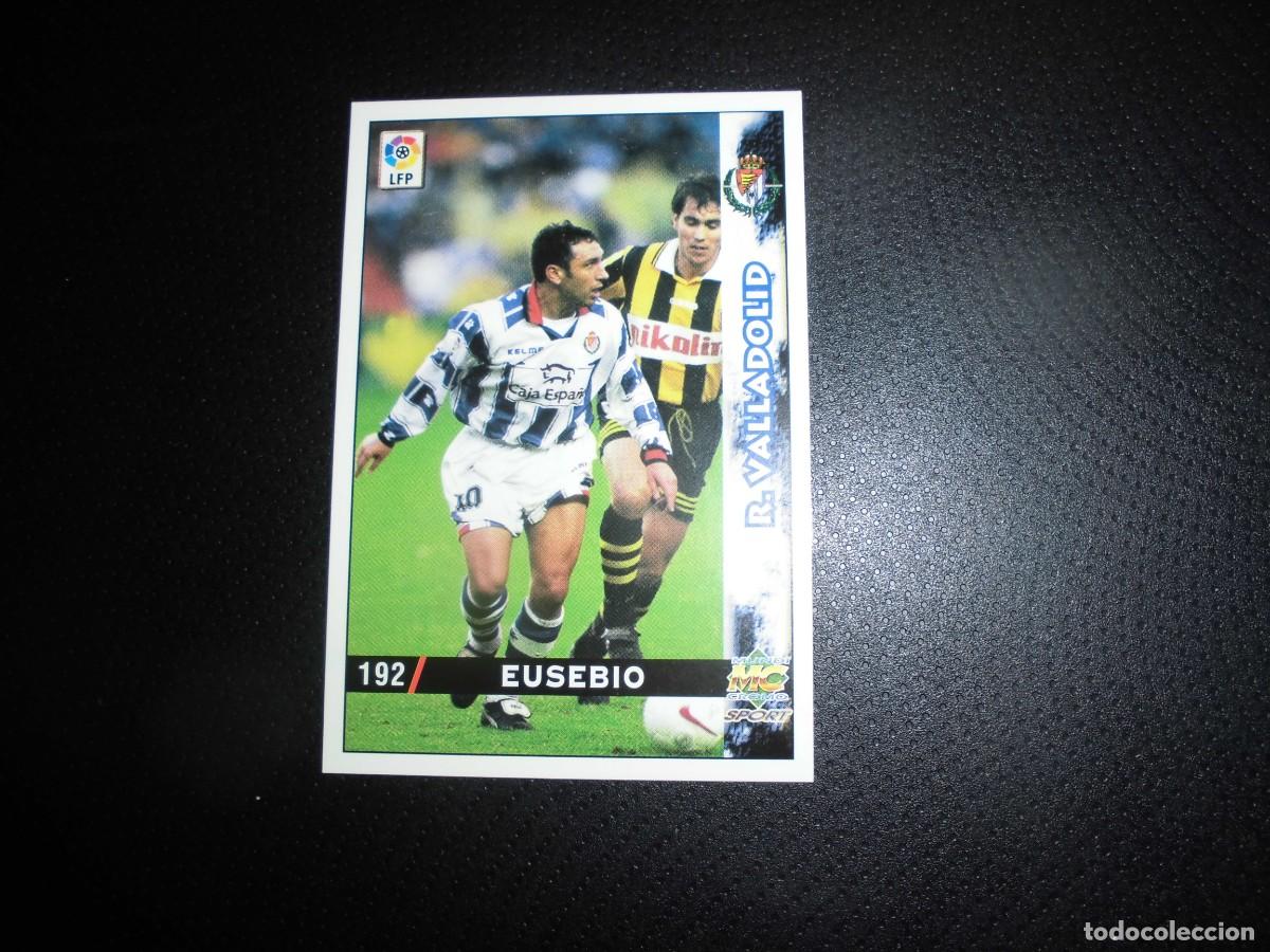 Cromos de f&uacute;tbol: MUNDICROMO - LAS FICHAS DE LA LIGA 1998 - 1999 / 98 - 99 - N&ordm; 192 - EUSEBIO - REAL VALLADOLID.