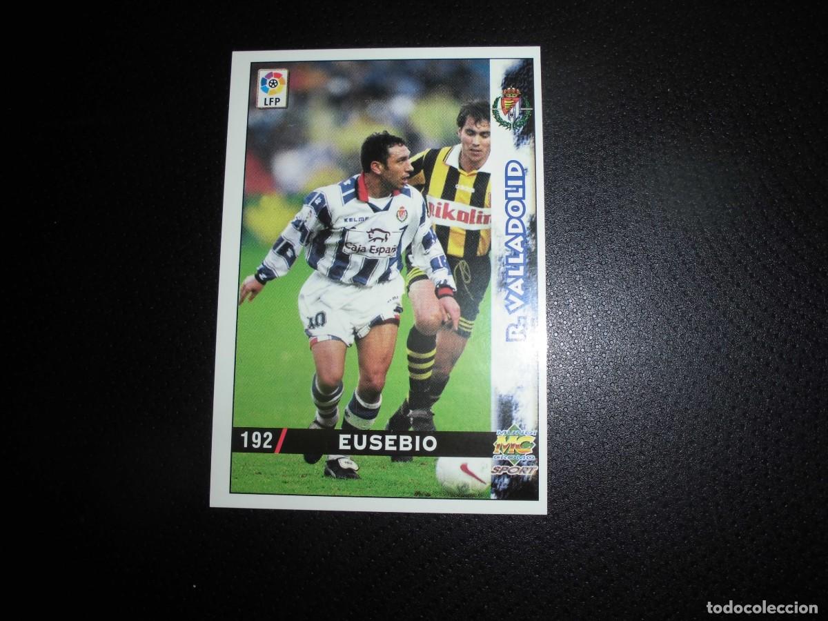 Cartes &agrave; collectionner de Football: MUNDICROMO - LAS FICHAS DE LA LIGA 1998 - 1999 / 98 - 99 - N&ordm; 192 - EUSEBIO - REAL VALLADOLID.
