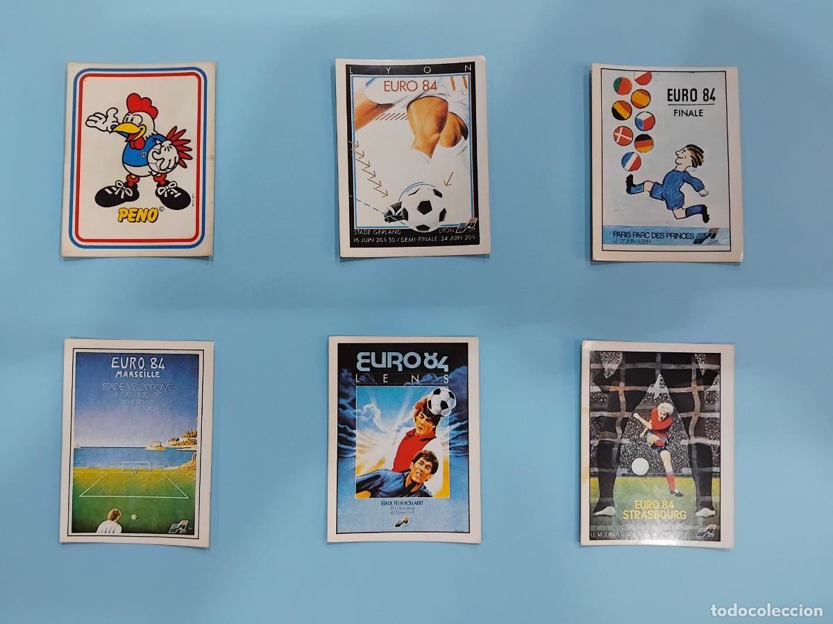 Cartes &agrave; collectionner de Football: LOTE CROMOS PANINI EURO 84 ADHESIVOS SIN DESPEGAR
