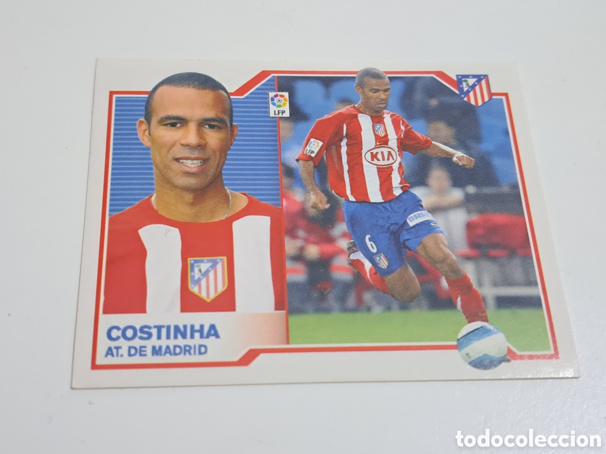 Cromos de f&uacute;tbol: CROMO LIGA 2007-08 07-08 COSTINHA ATLETICO MADRID EDICIONES ESTE NUNCA PEGADO