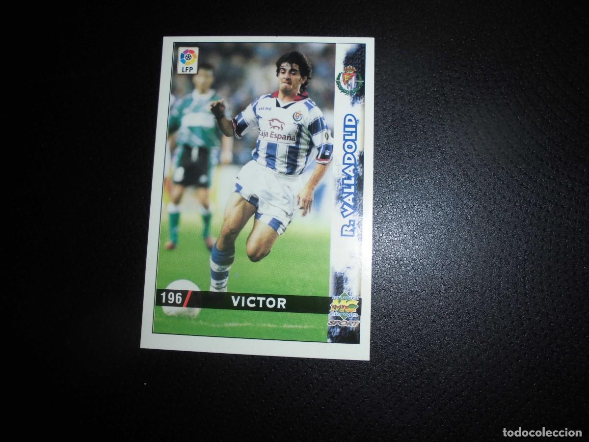 Cromos de f&uacute;tbol: MUNDICROMO - LAS FICHAS DE LA LIGA 1998 - 1999 / 98 - 99 - N&ordm; 196 - VICTOR - REAL VALLADOLID.