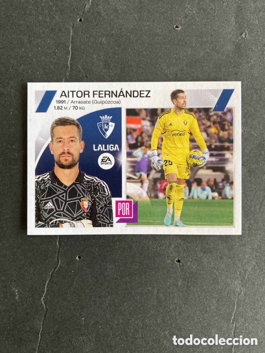 Cromos de f&uacute;tbol: Cromo liga 23/23 Osasuna N* 4