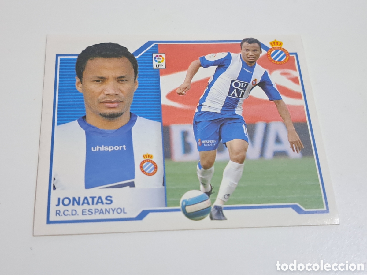 Cromos de f&uacute;tbol: CROMO LIGA 2007-08 07-08 JONATAS RCD ESPANYOL EDICIONES ESTE NUNCA PEGADO TENGO M&Aacute;S MIRA MIS LOTES