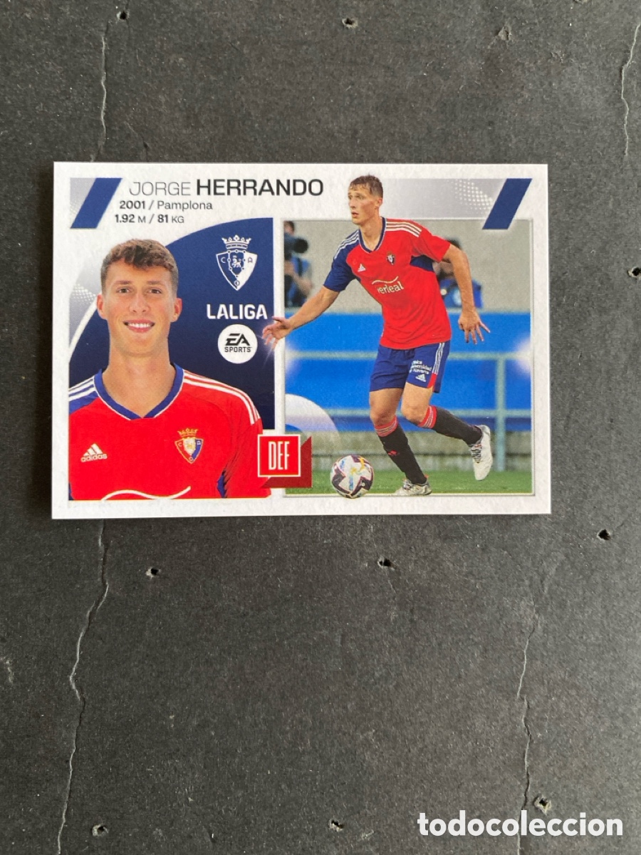 Cromos de f&uacute;tbol: Cromo liga 23/24 Osasuna N* 8