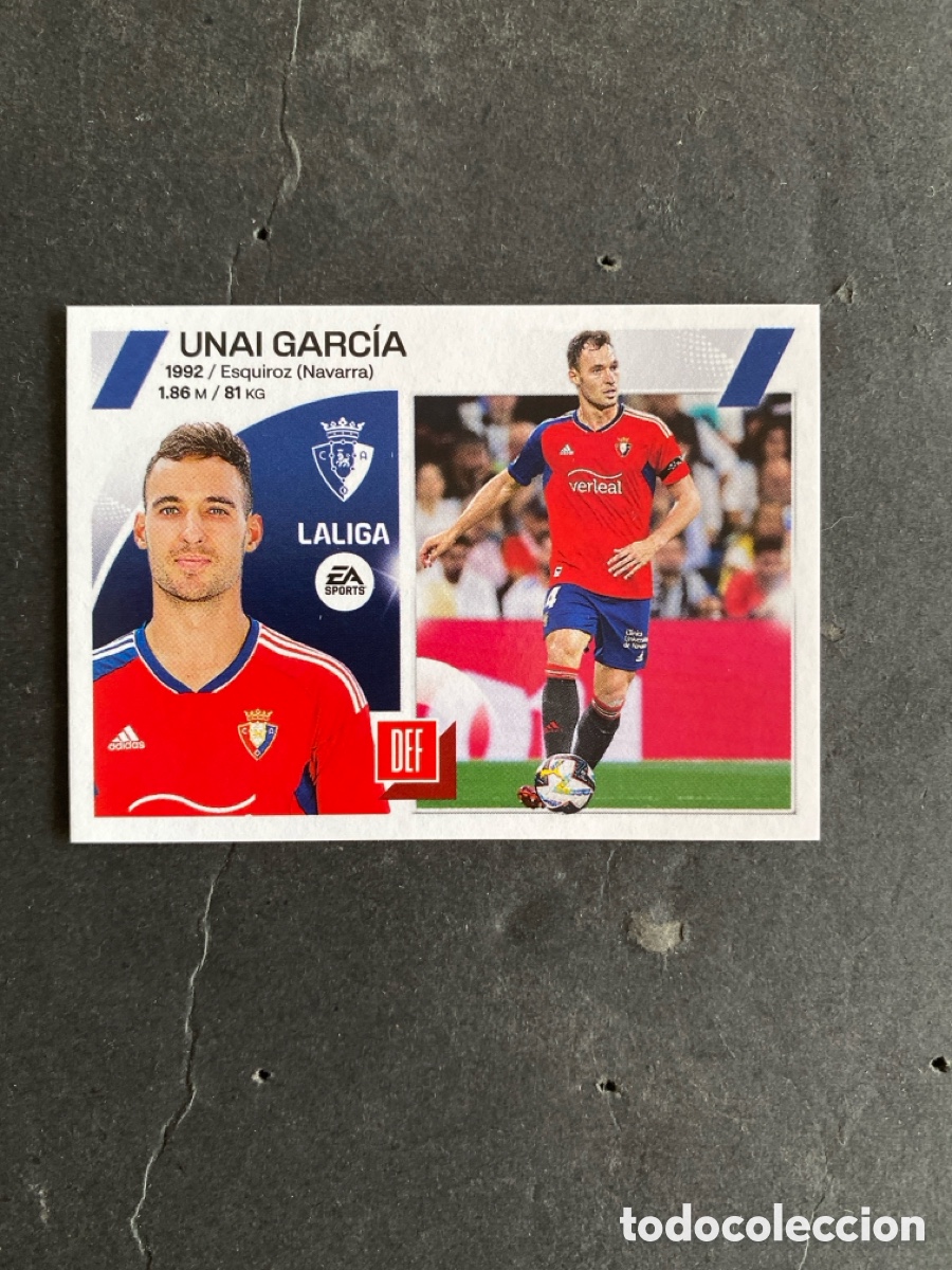 Cromos de f&uacute;tbol: Cromo liga 23/24 Osasuna N* 9