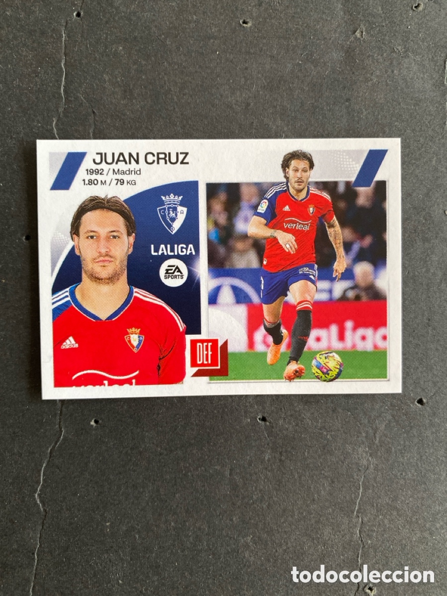 Cromos de f&uacute;tbol: Cromo liga 23/24 Osasuna N* 10