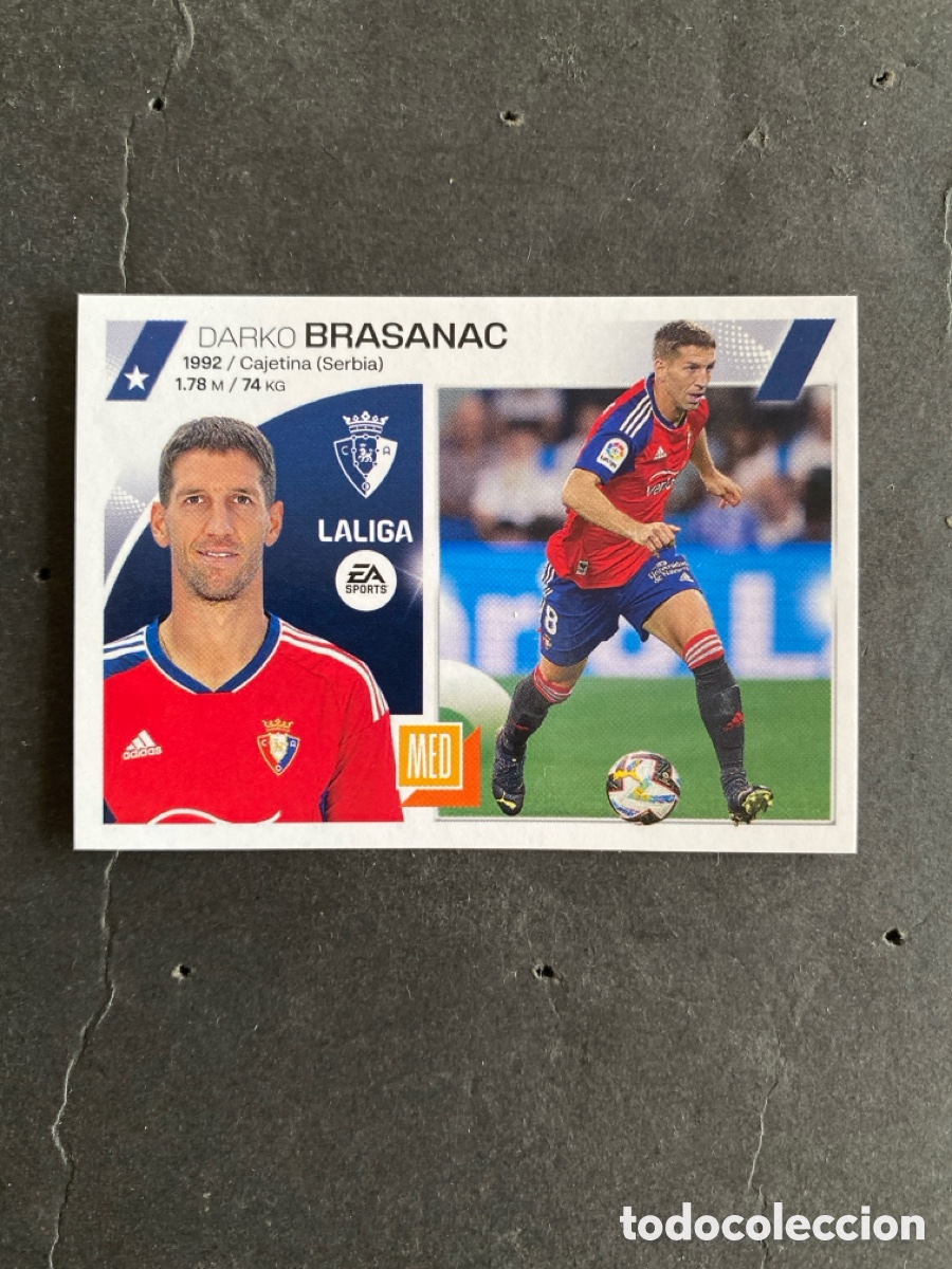 Cromos de f&uacute;tbol: Cromo liga 23/24 Osasuna N* 13A