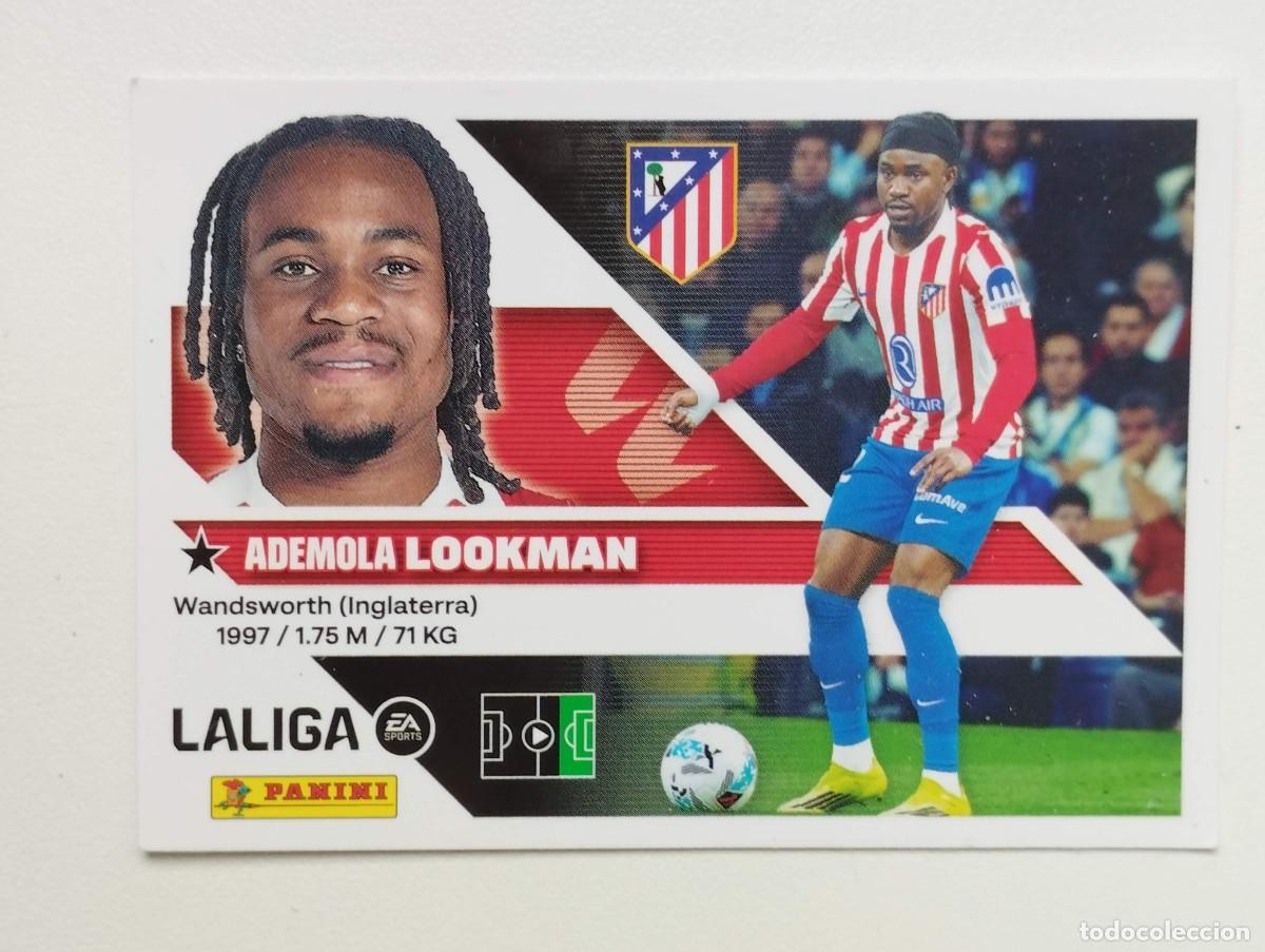 Cromos de f&uacute;tbol: CROMO STICKER COLECCIONES ESTE PANINI LIGA 2026 2027 26 27 ATLETICO DE MADRID 18 ADEMOLA LOOKMAN