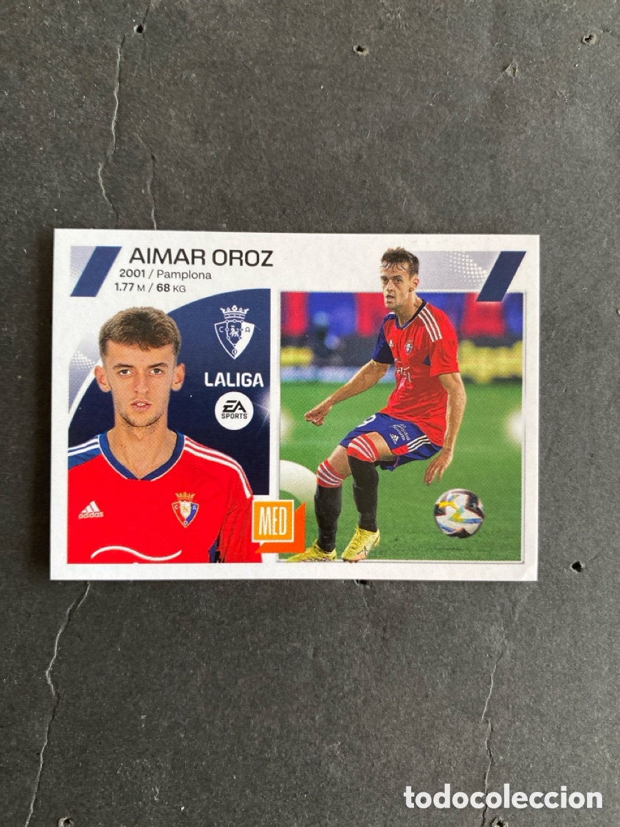 Cromos de f&uacute;tbol: Cromo liga 23/24 Osasuna N* 16