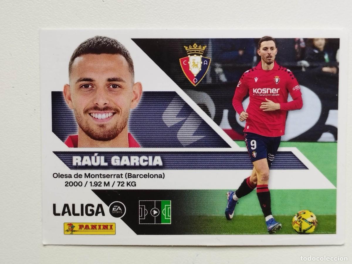 Cromos de f&uacute;tbol: CROMO STICKER COLECCIONES ESTE PANINI LIGA 2026 2027 26 27 OSASUNA 18 RAUL GARCIA