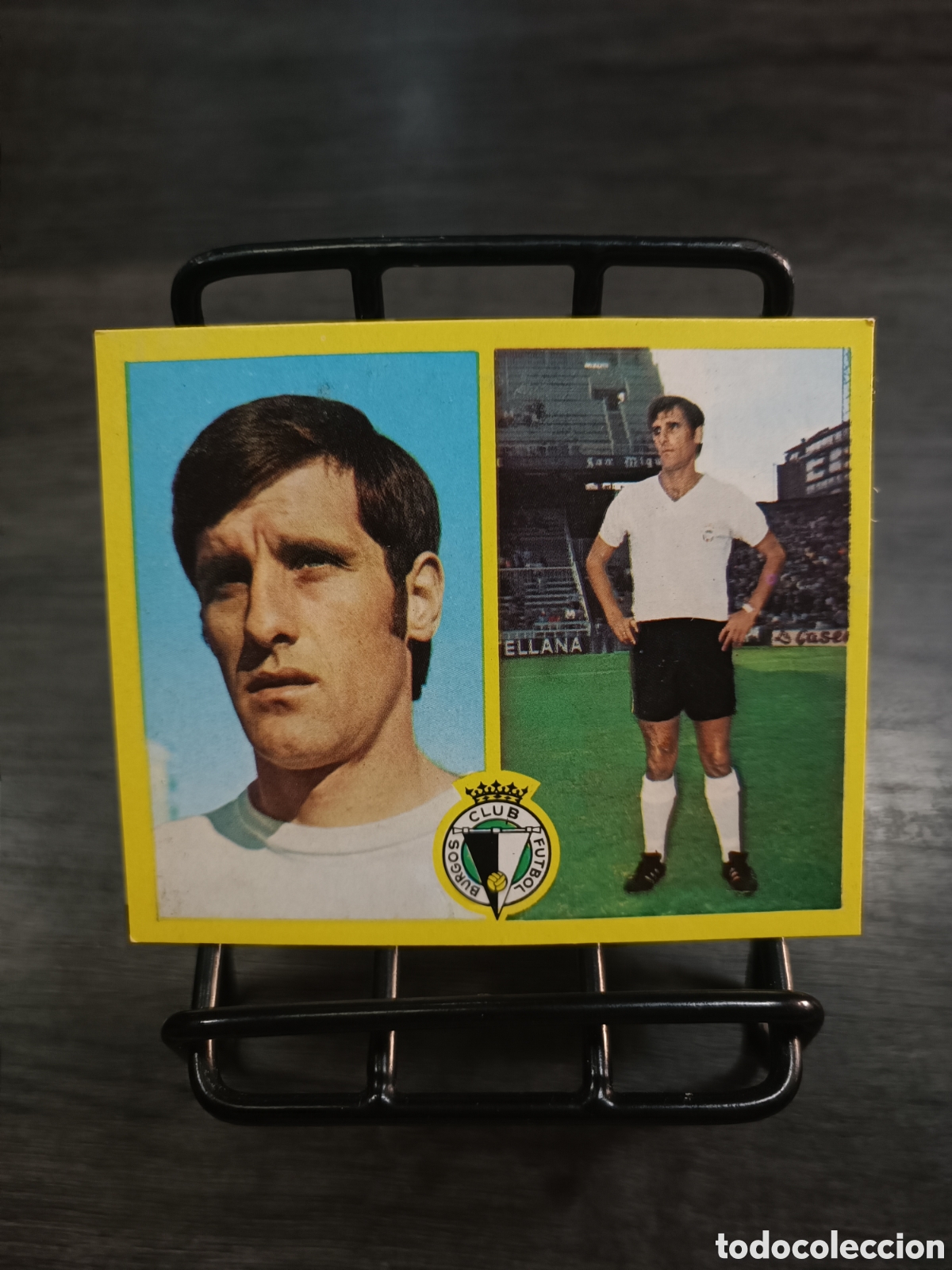 Cromos de f&uacute;tbol: 1972 Liga Este Ederra Burgos despegado