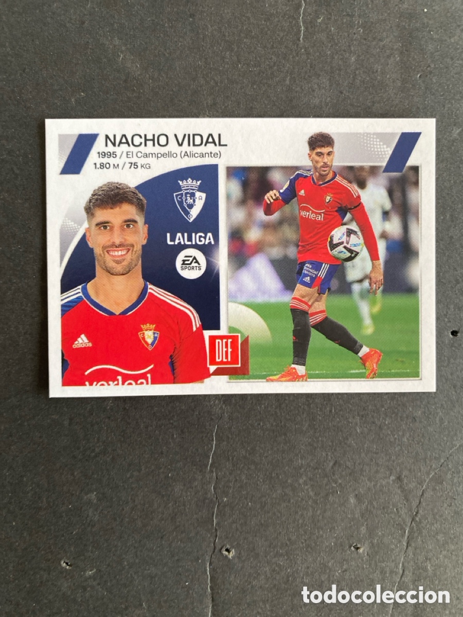 Cromos de f&uacute;tbol: Cromo liga 23/24 Osasuna N* 6