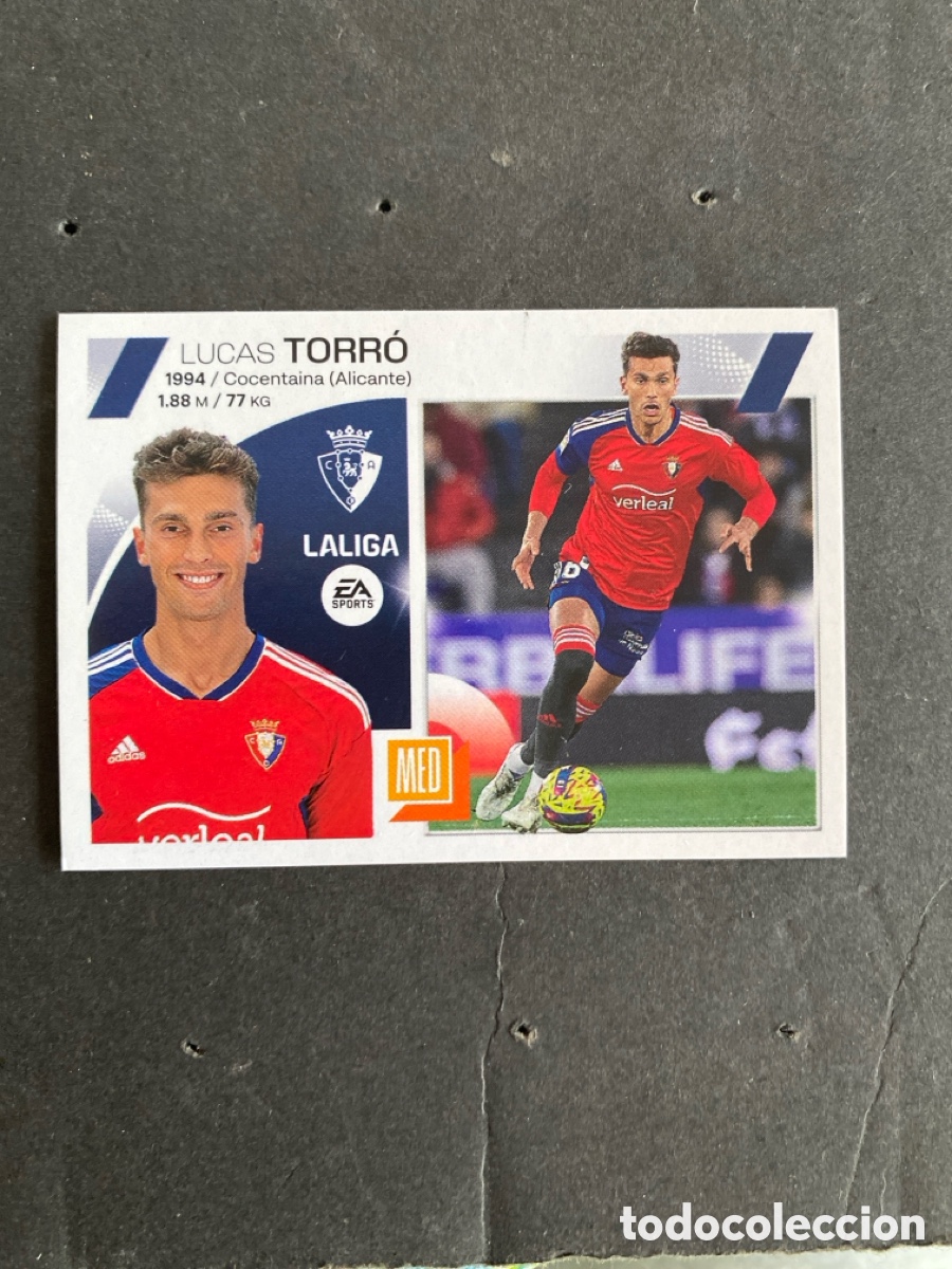 Cromos de f&uacute;tbol: Cromo liga 23/24 Osasuna N* 12