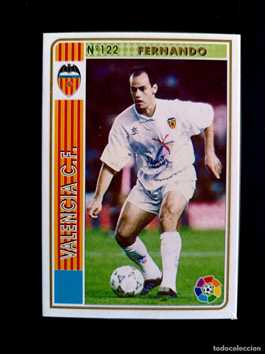Cromos de f&uacute;tbol: 122 FERNANDO - VALENCIA C.F. - MUNDICROMO 94/95
