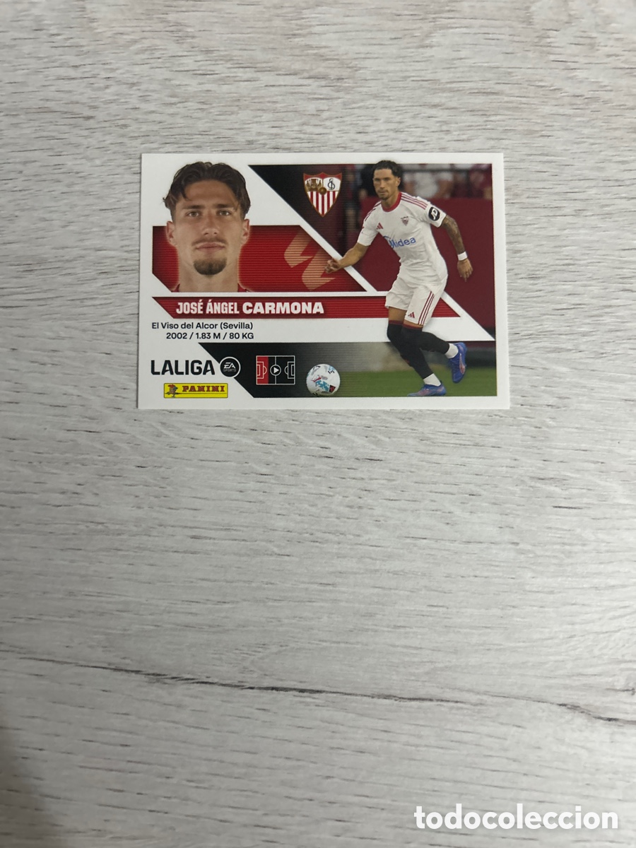 Cromos de f&uacute;tbol: Carmona 5 Sevilla Liga Este 2026/27 26-27 Panini