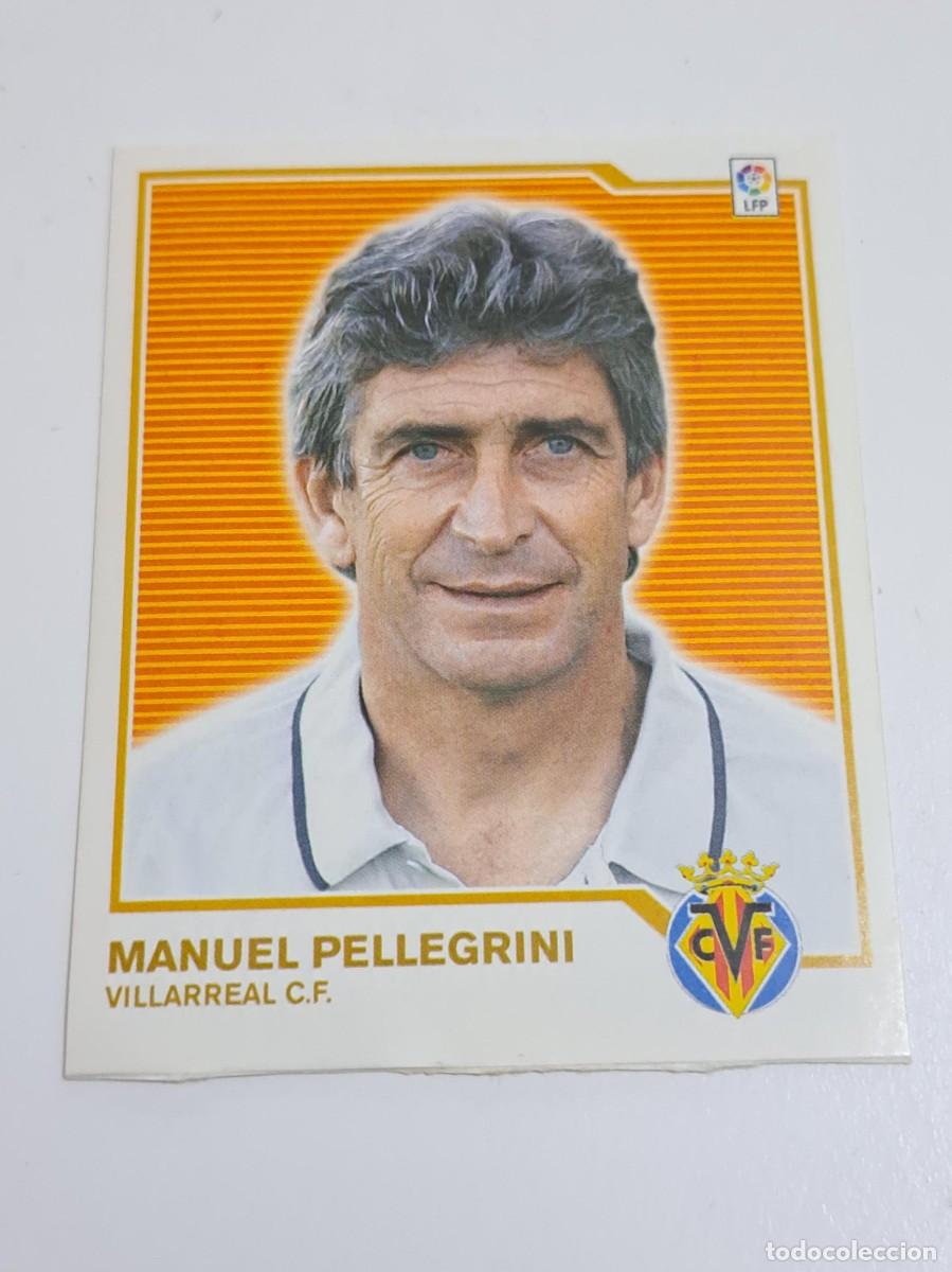 Cromos de f&uacute;tbol: CROMO LIGA 2007-08 07-08 PELLEGRINI ENTRENADOR VILLARREAL CF EDICIONES ESTE NUNCA PEGADO