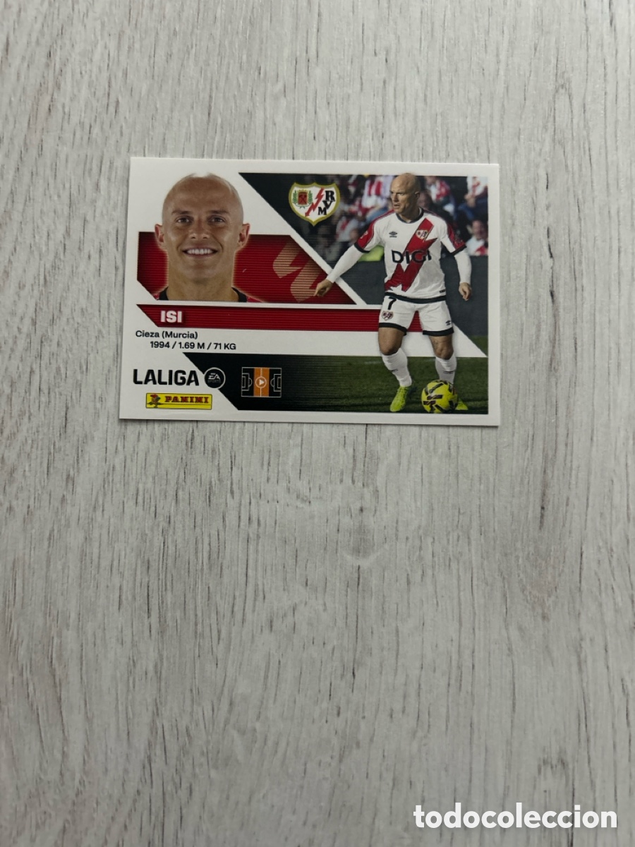 Cromos de f&uacute;tbol: Isi 15 Rayo Vallecano Liga Este 2026/27 26-27 Panini
