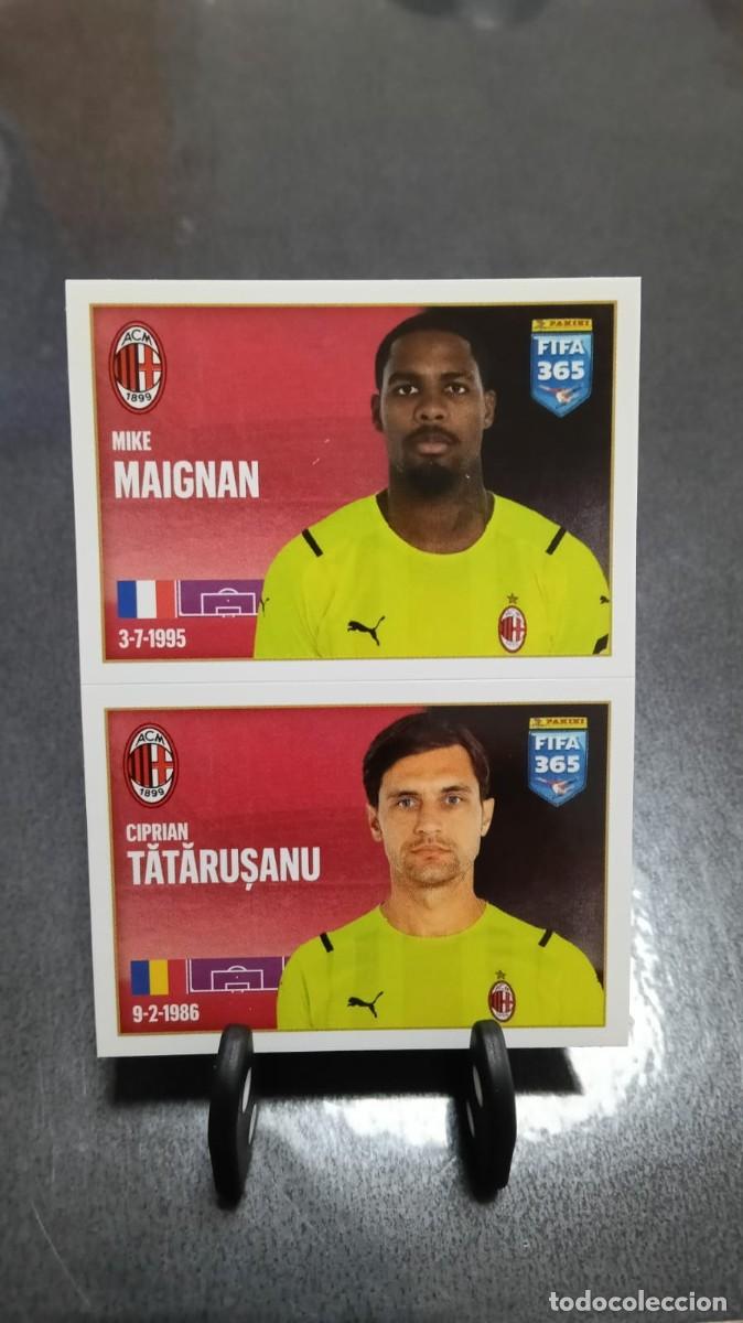 Cromos de f&uacute;tbol: Fifa 365 2021 2022 Maignan Tatarusanu 274 Milan Sin Pegar