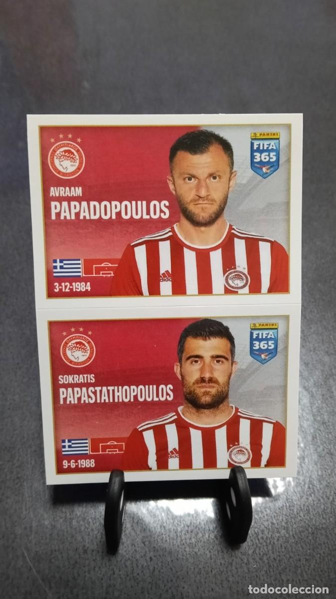 Cartes &agrave; collectionner de Football: Fifa 365 2021 2022 Papadopoulos Papastathopoulos 216 Olympiacos Sin Pegar
