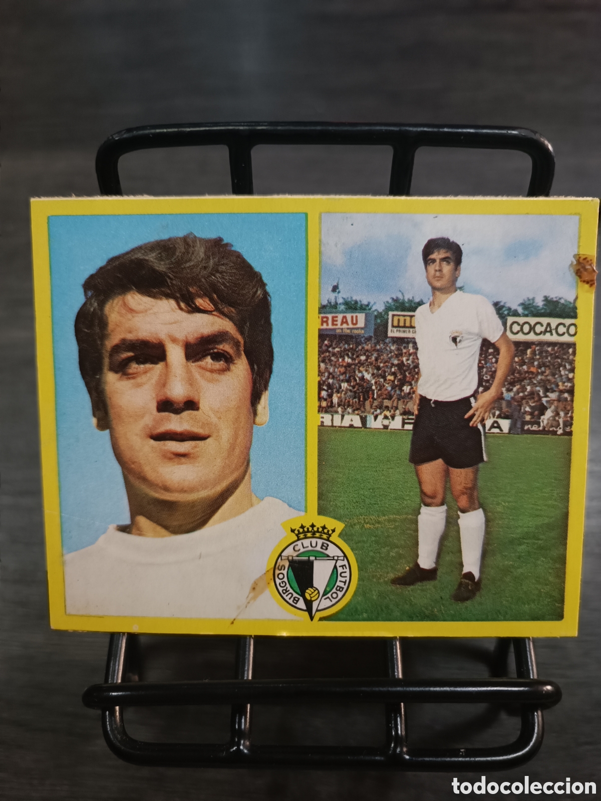 Cartes &agrave; collectionner de Football: 1972 Liga Este Requejo Burgos despegado