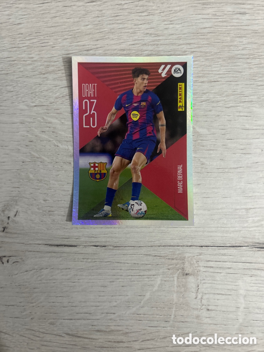 Cromos de f&uacute;tbol: Marc Bernal 15 Barcelona Draft 23 Liga Este 2026/27 26-27 Panini