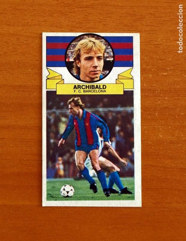 Cromos de f&uacute;tbol: F&uacute;tbol Club Barcelona - Archibald - Ediciones Este Liga 1985-1986, 85-86