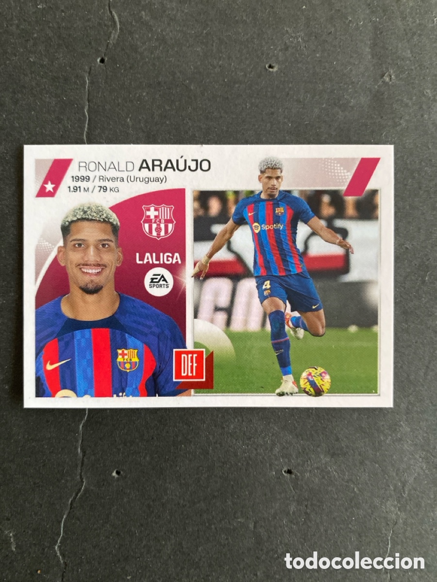 Cromos de f&uacute;tbol: Cromo liga 23/24 Barcelona N* 8