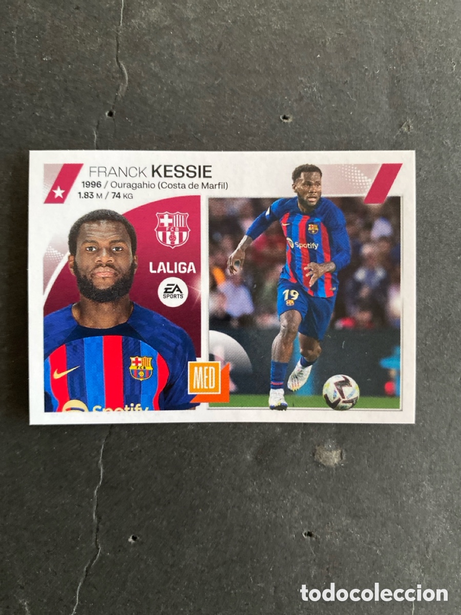 Cromos de f&uacute;tbol: Cromo liga 23/24 Barcelona N* 12