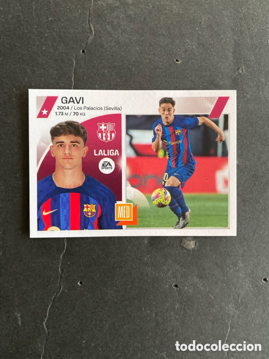 Cromos de f&uacute;tbol: Cromo liga 23/24 Barcelona N* 13