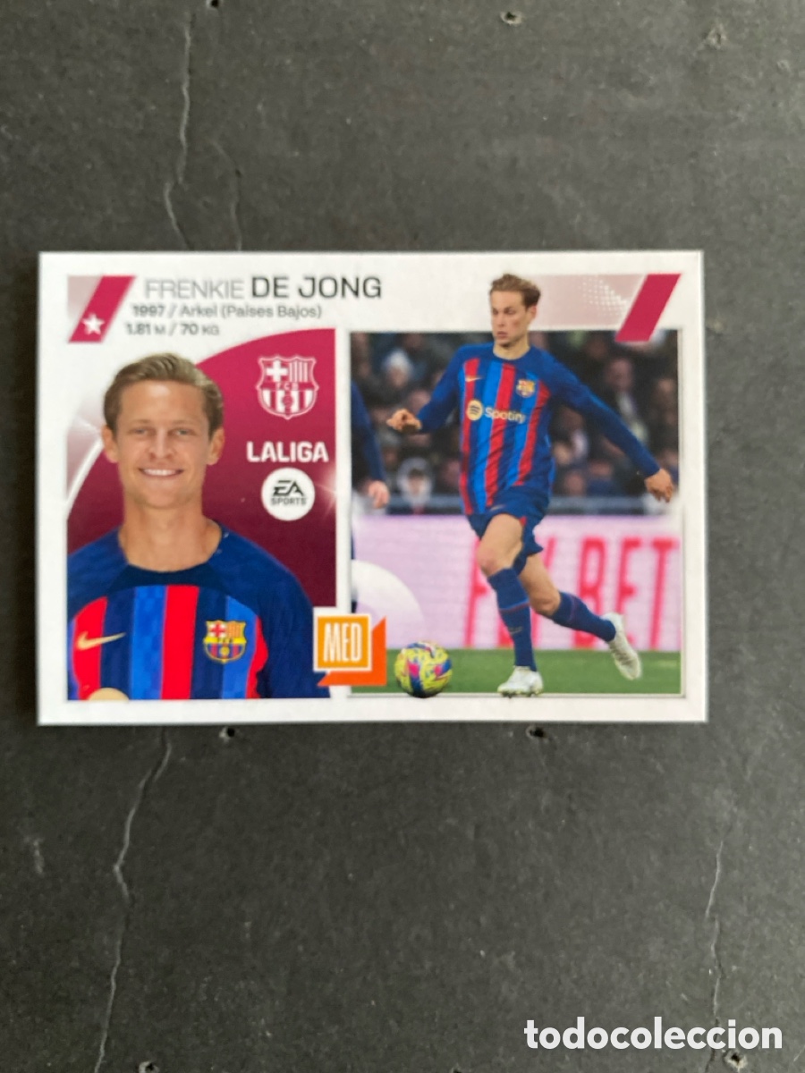 Cromos de f&uacute;tbol: Cromo liga 23/24 Barcelona N* 14