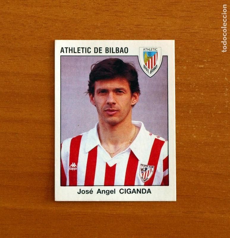 Cromos de f&uacute;tbol: Athletic de Bilbao - N&ordm; 53 Jos&eacute; &Aacute;ngel Ciganda - Editorial Panini 1993-1994, 93-94 - Nunca pegado
