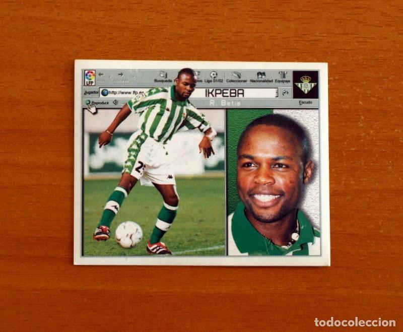 Cromos de f&uacute;tbol: Real Betis - Ikpeba - Fichaje N&ordm; 25 - Ediciones Este Liga 2001-2002, 01-02 - Nunca pegado