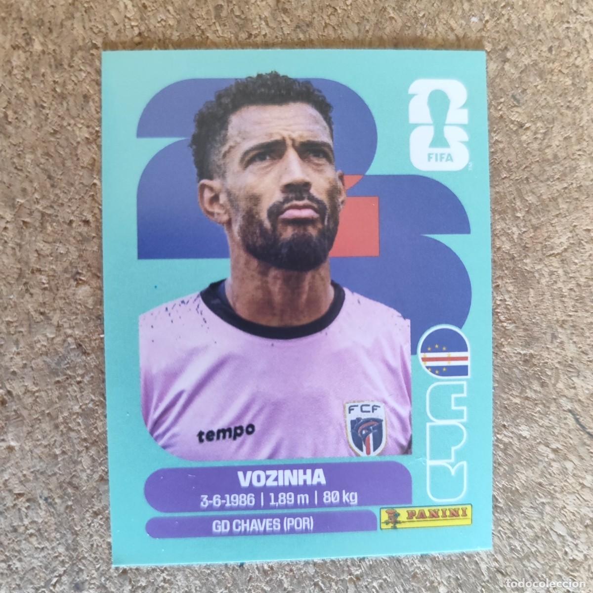 Cromos de f&uacute;tbol: FIFA WORLD CUP 2026 STICKER VOZINHA CABO VERDE # CPV2 PANINI