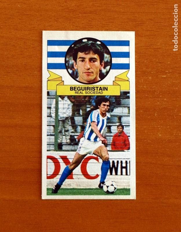 Cromos de f&uacute;tbol: Real Sociedad - Beguiristain - Ediciones Este 1985-1986, 85-86
