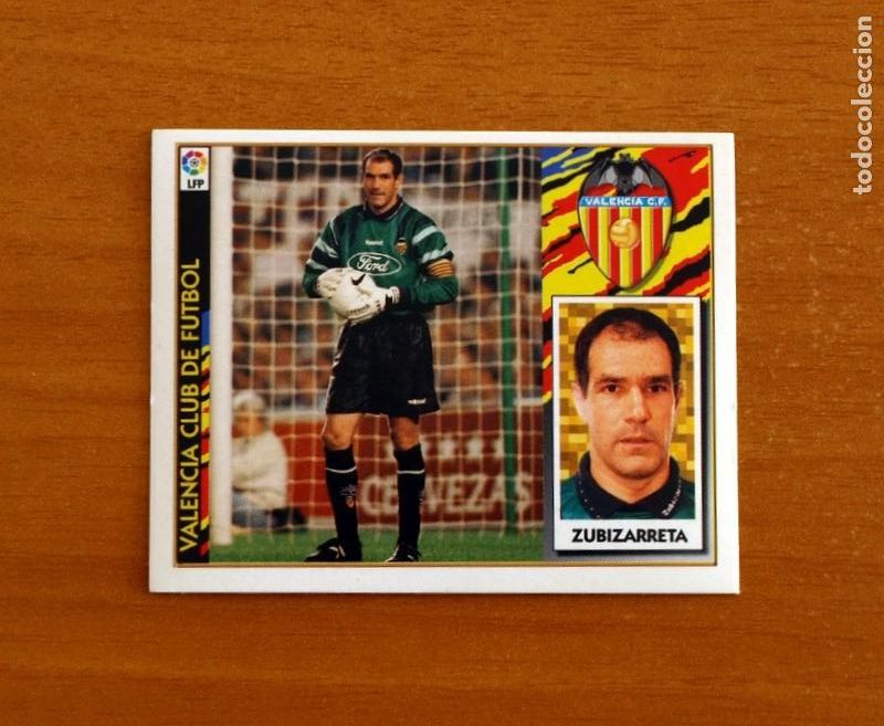Fu&szlig;ball-Sticker: Valencia - Zubizarreta - Ediciones Este Liga 1997-1998, 97-98 - Nunca pegado