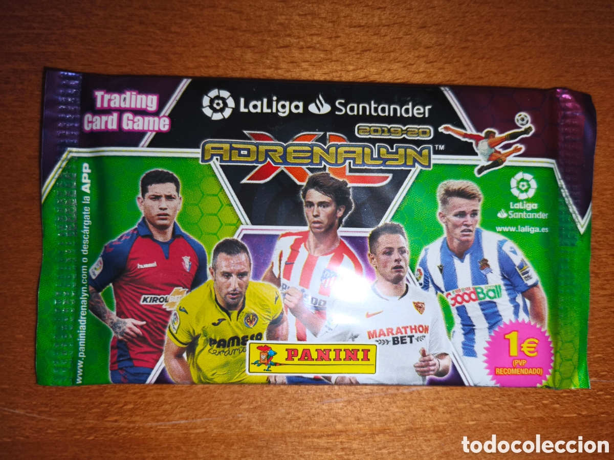 Cromos de f&uacute;tbol: Sobre sin abrir Adrenalyn XL 19/20 panini