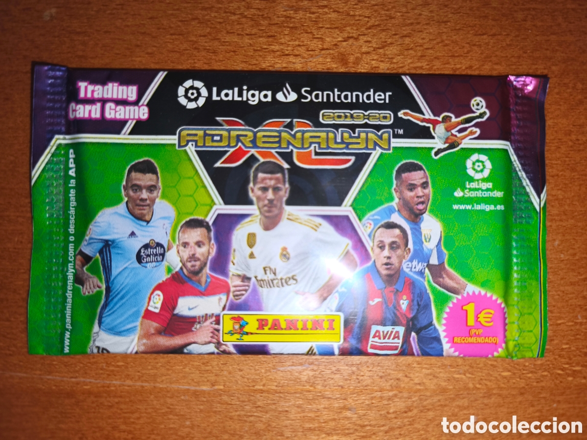 Cromos de f&uacute;tbol: Sobre sin abrir Adrenalyn XL 19/20 panini