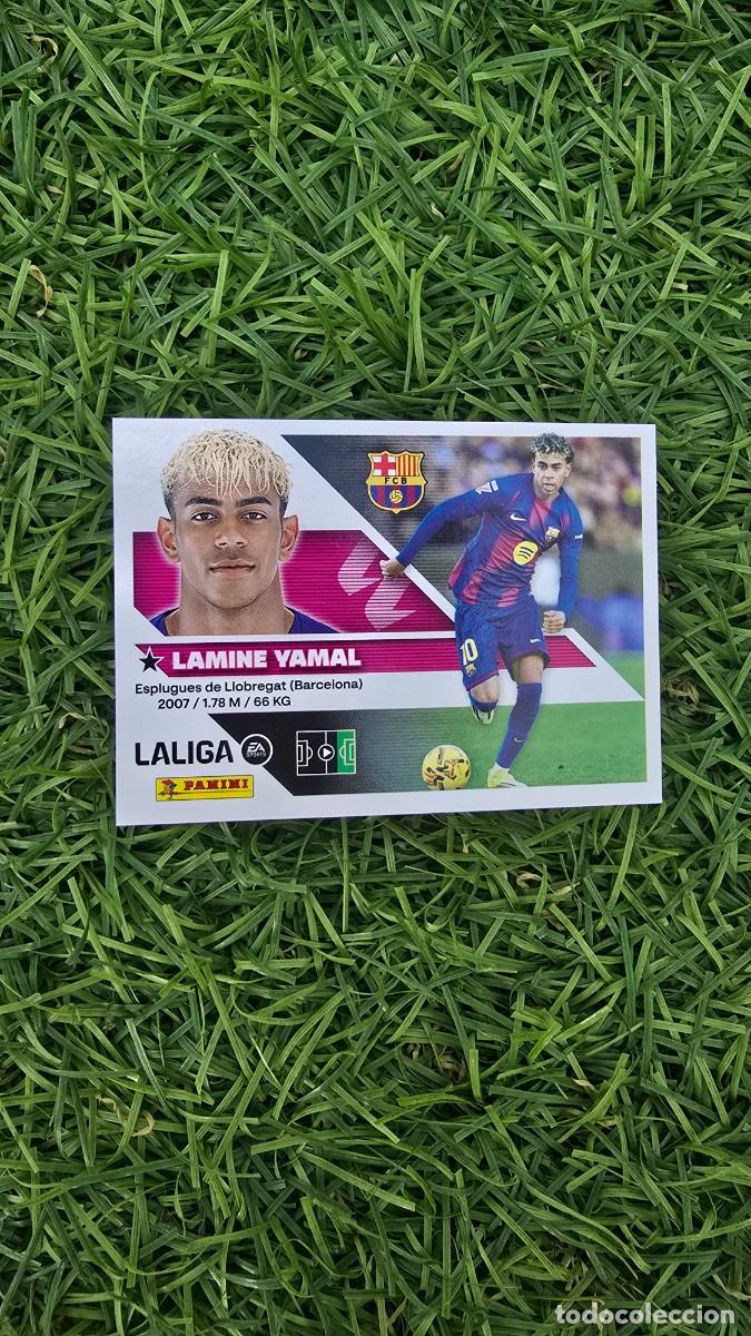 Cromos de f&uacute;tbol: LAMINE YAMAL 20 BARCELONA LIGA ESTE 2026 2027 26 27 PANINI