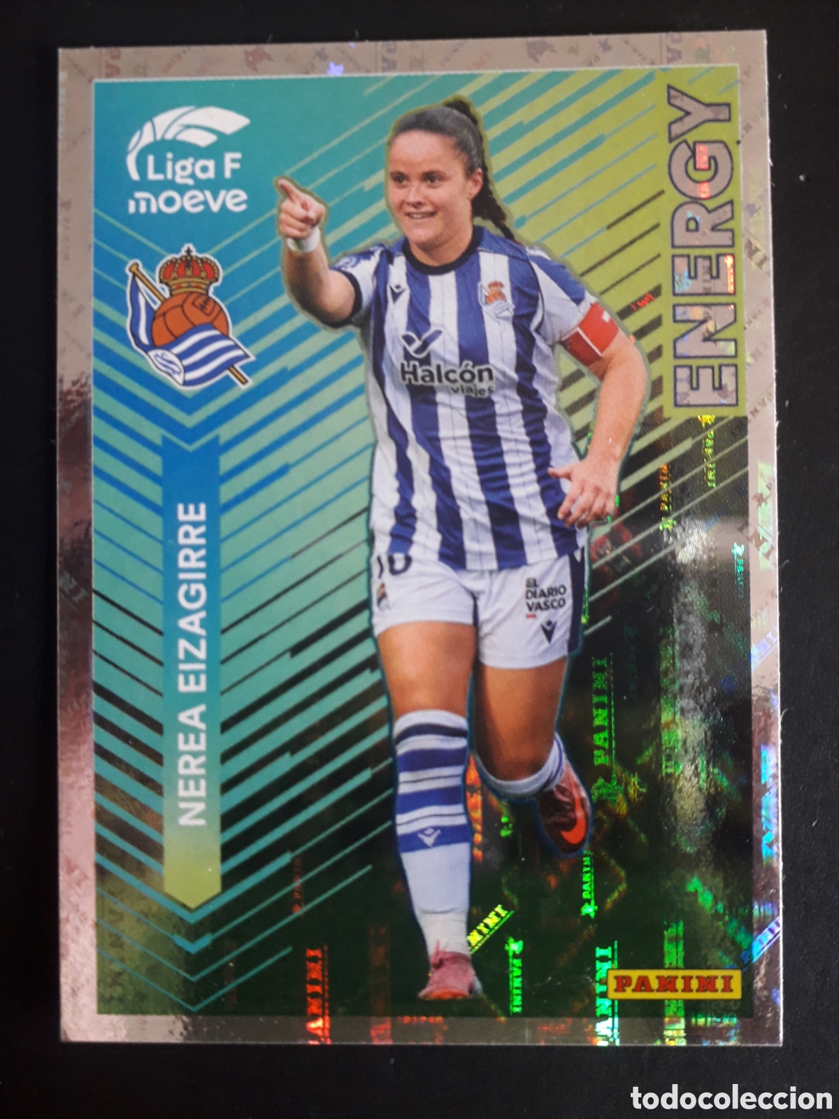 Cromos de f&uacute;tbol: NEREA EIZAGUIRRE REAL SOCIEDAD ENERGY N&deg; 349 LIGA F FEMENINA 2025 2026 25 26 PANINI PEDIDO M&Iacute;NIMO 3&euro;