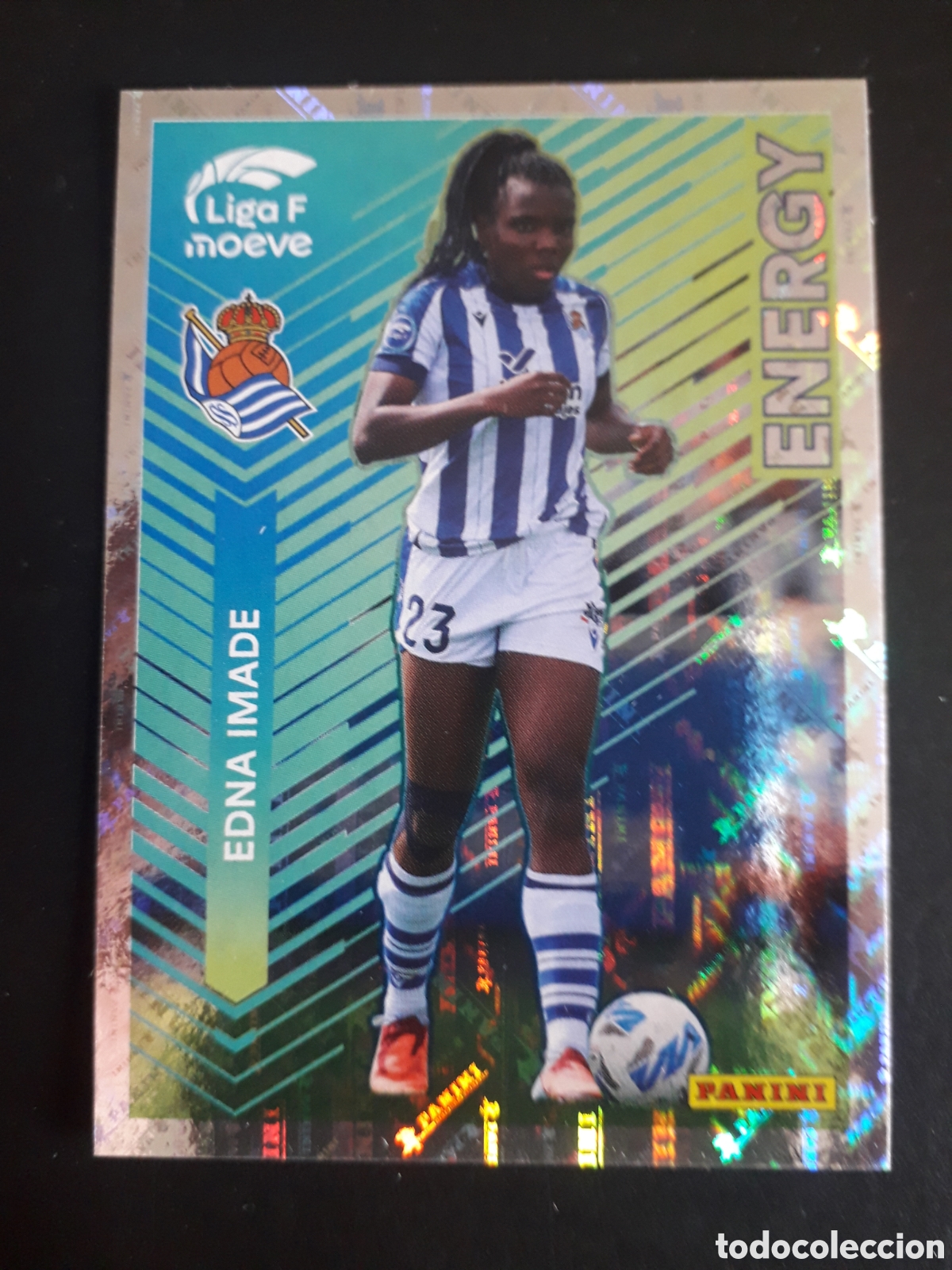 Cromos de f&uacute;tbol: EDNA IMADE REAL SOCIEDAD ENERGY N&deg; 337 LIGA F FEMENINA 2025 2026 25 26 PANINI PEDIDO M&Iacute;NIMO 3&euro;