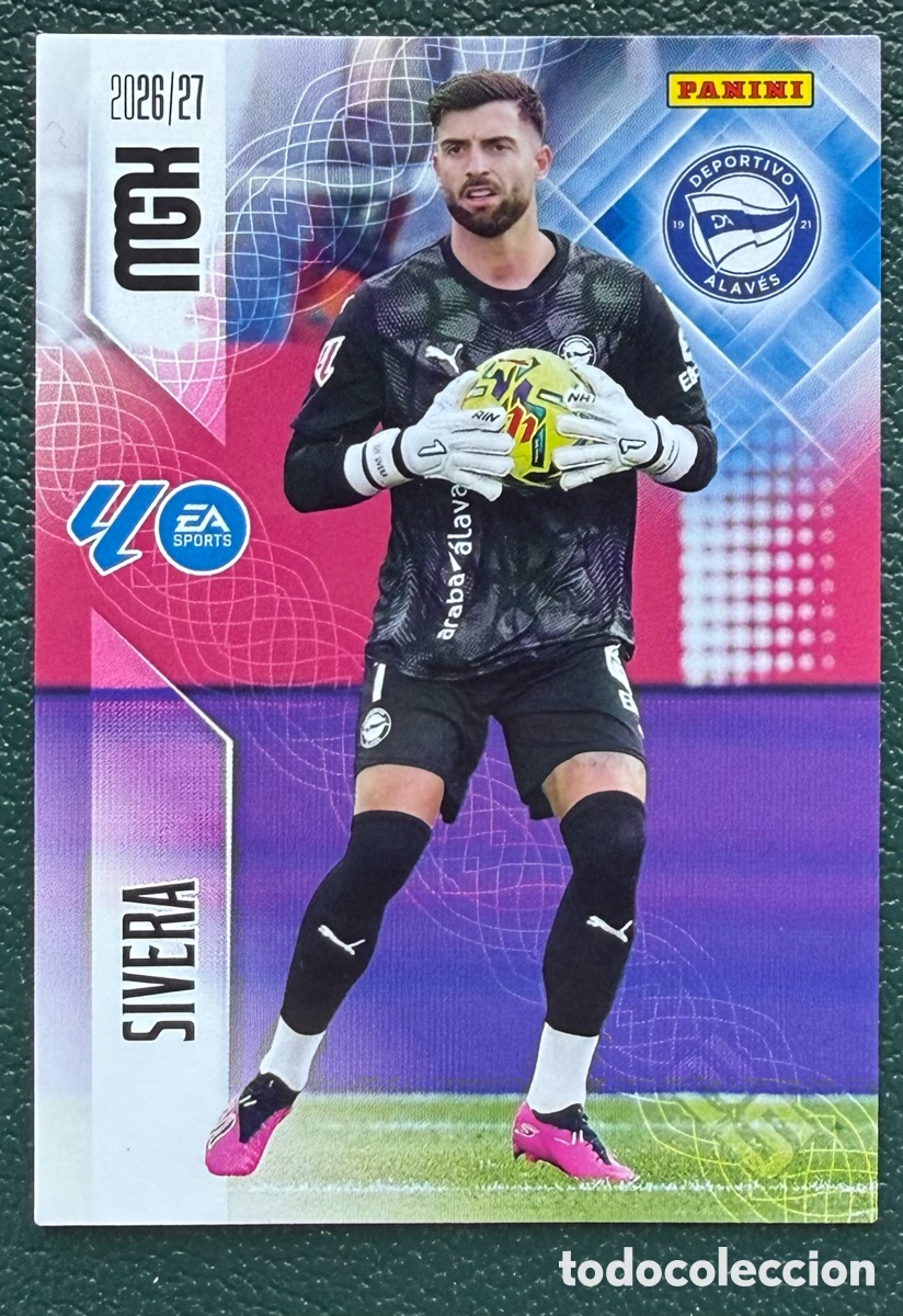 Figurine di Calcio: 20 SIVERA DEPORTIVO ALAVES FICHAS ALBUM MEGACRACKS 2026 2027 MGK 26 27