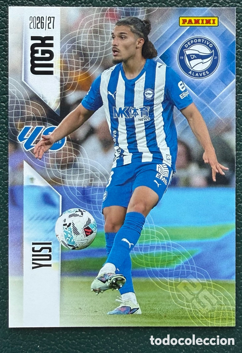 Cartes &agrave; collectionner de Football: 26 YUSI DEPORTIVO ALAVES FICHAS ALBUM MEGACRACKS 2026 2027 MGK 26 27
