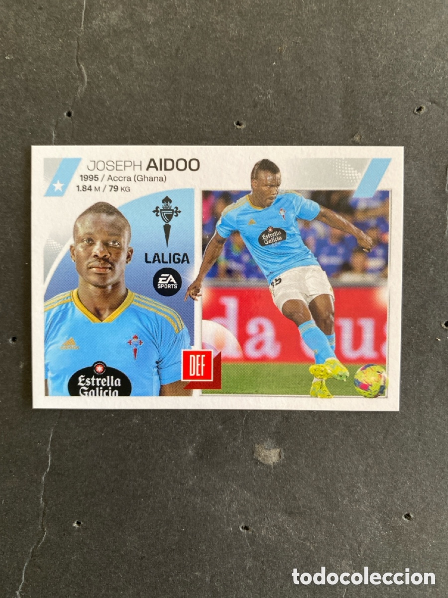 Cromos de f&uacute;tbol: Cromo liga 23/23 Celta N* 6
