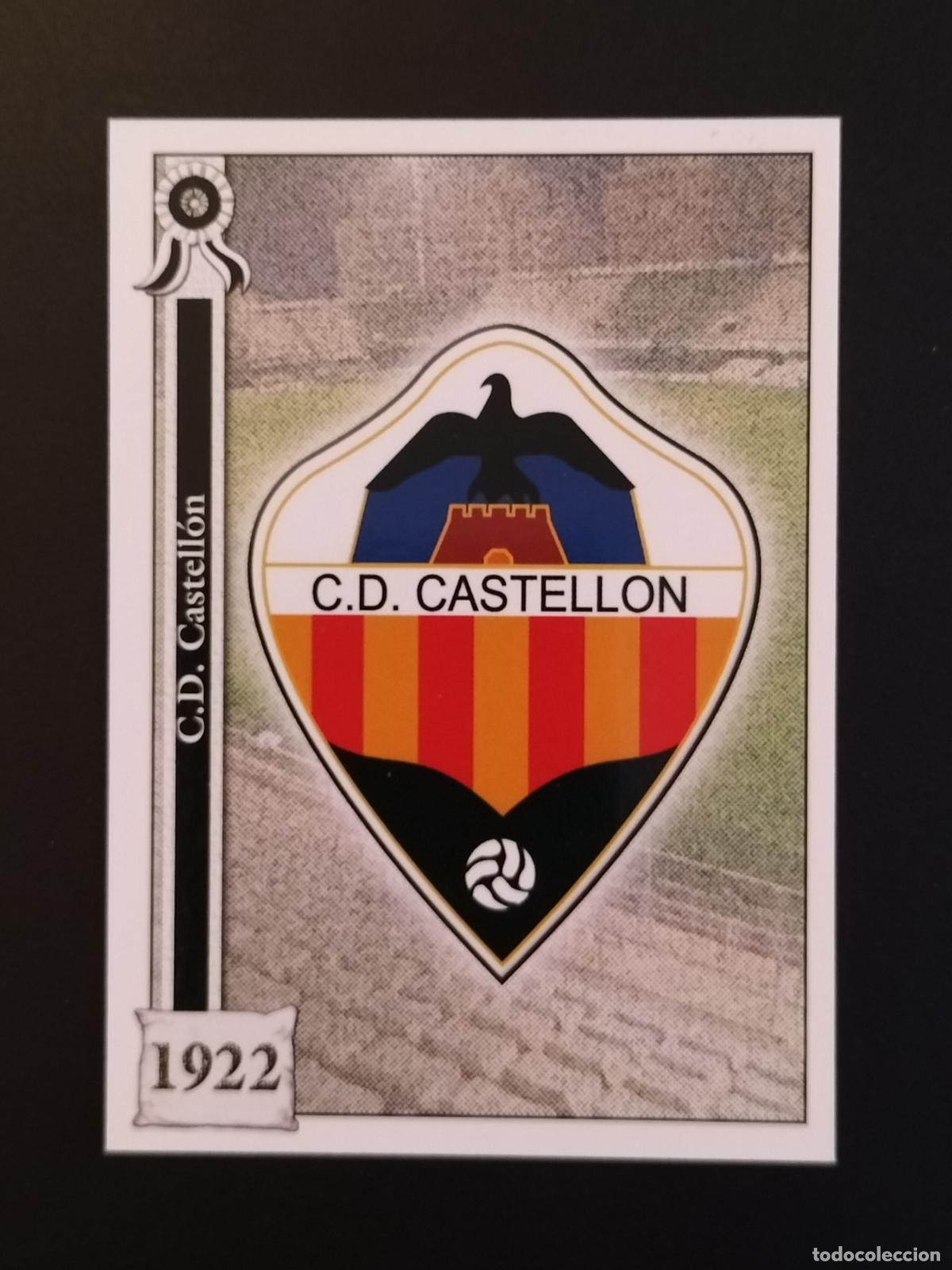 Cromos de f&uacute;tbol: 590 ESCUDO MATE CASTALIA CASTELLON CROMOS ALBUM MUNDICROMO PLATINUM LIGA FUTBOL 05 06 2005 2006