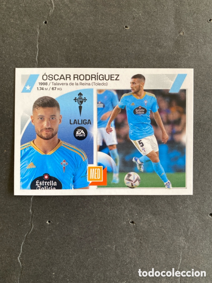 Cromos de f&uacute;tbol: Cromo liga 23/24 Celta N* 14